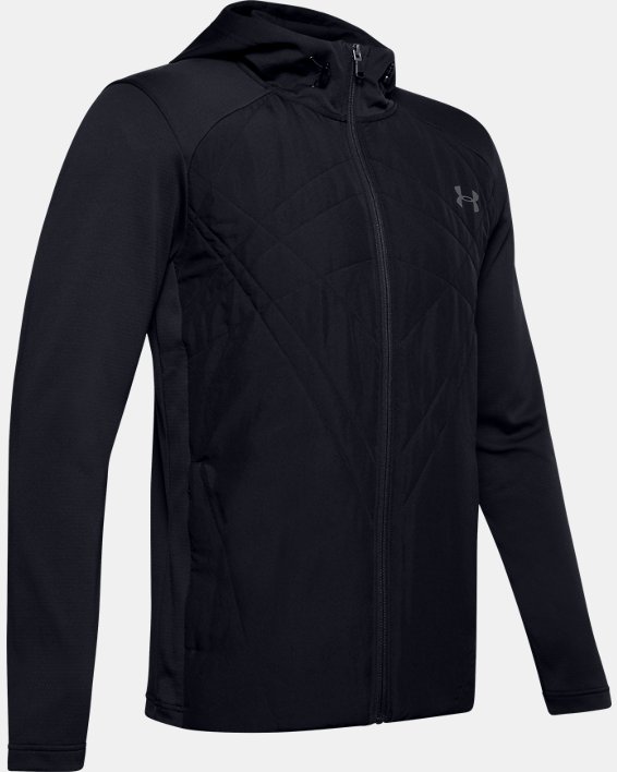 Men's UA Sprint Hybrid Jacket, Black, pdpMainDesktop image number 9